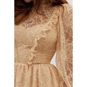 princess polly baby blue dress Cocktail lace boho dress beige Luxembourg. Robe Parfaite dress rental